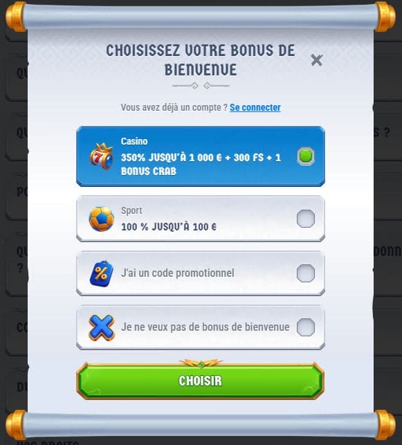 Romibet Casino inscription