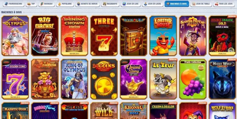 Romibet Casino machines à sous