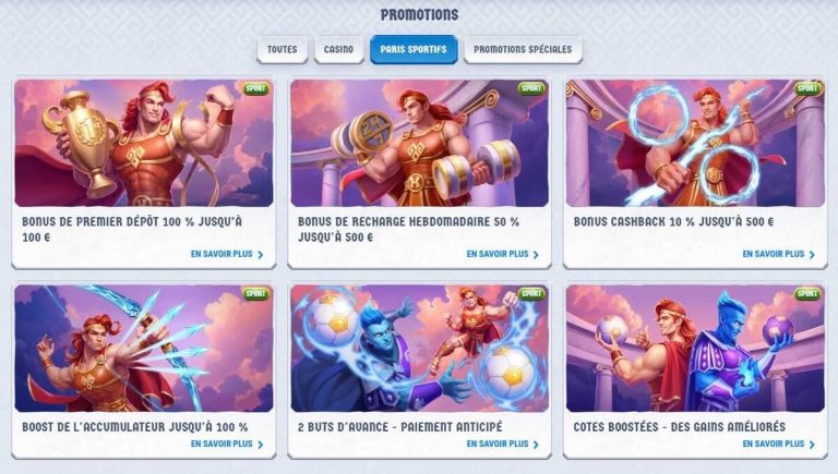 Romibet Casino promotions